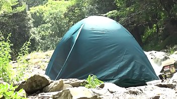 He tricked a teen Japanese girl with black hair into having sex in a tent