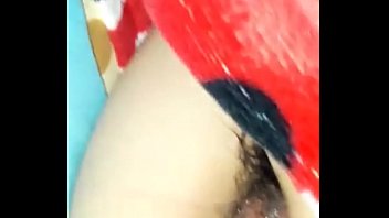 Guy cum in the hairy pussy of his Kazakh girlfriend in close-up