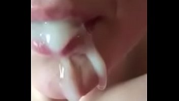Cum in the mouth of a Kazakh girl and made her swallow cum